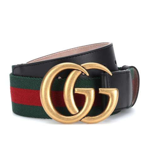 Gucci belt women red